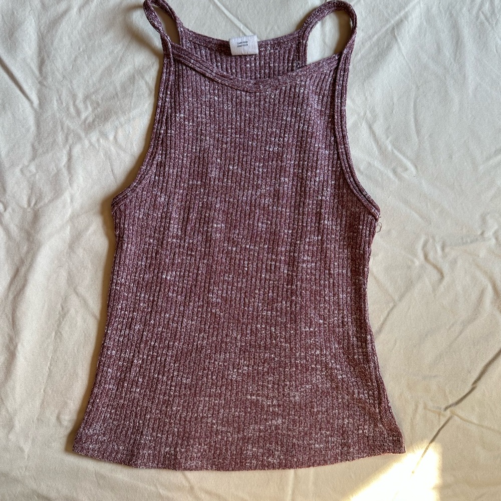 Knit Cropped Tank Top